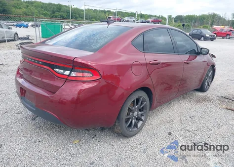 2015 Dodge Dart Se from USA, damaged, VIN 1C3CDFAA3FD374958